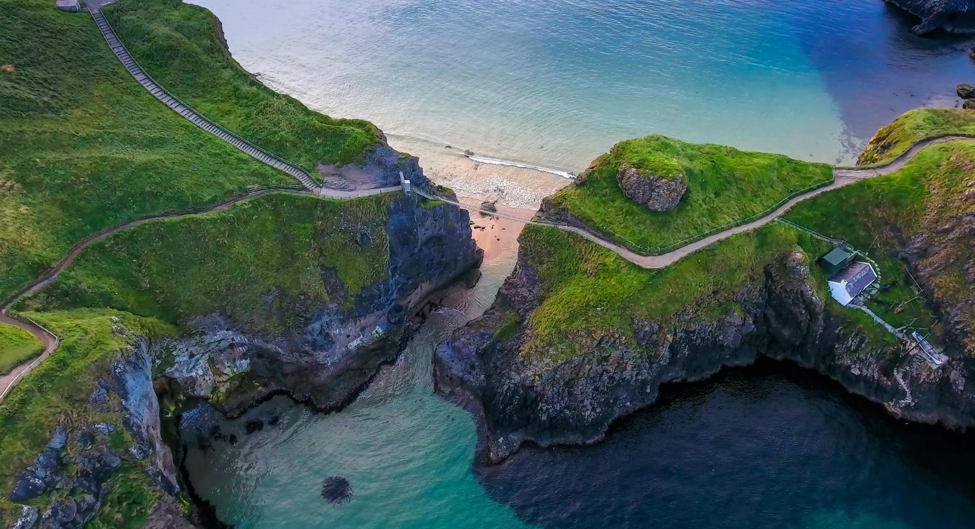 Dunnaglea Cottage, Ballintoy Exteriör bild