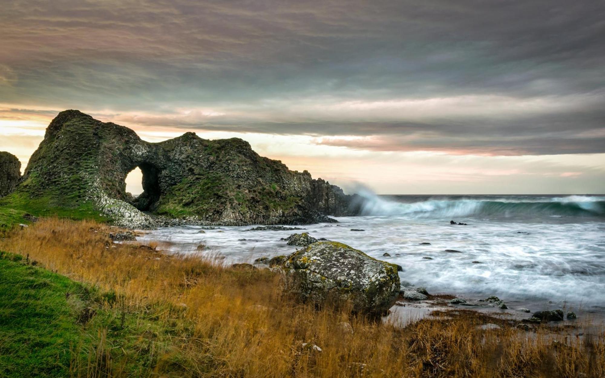 Dunnaglea Cottage, Ballintoy Exteriör bild